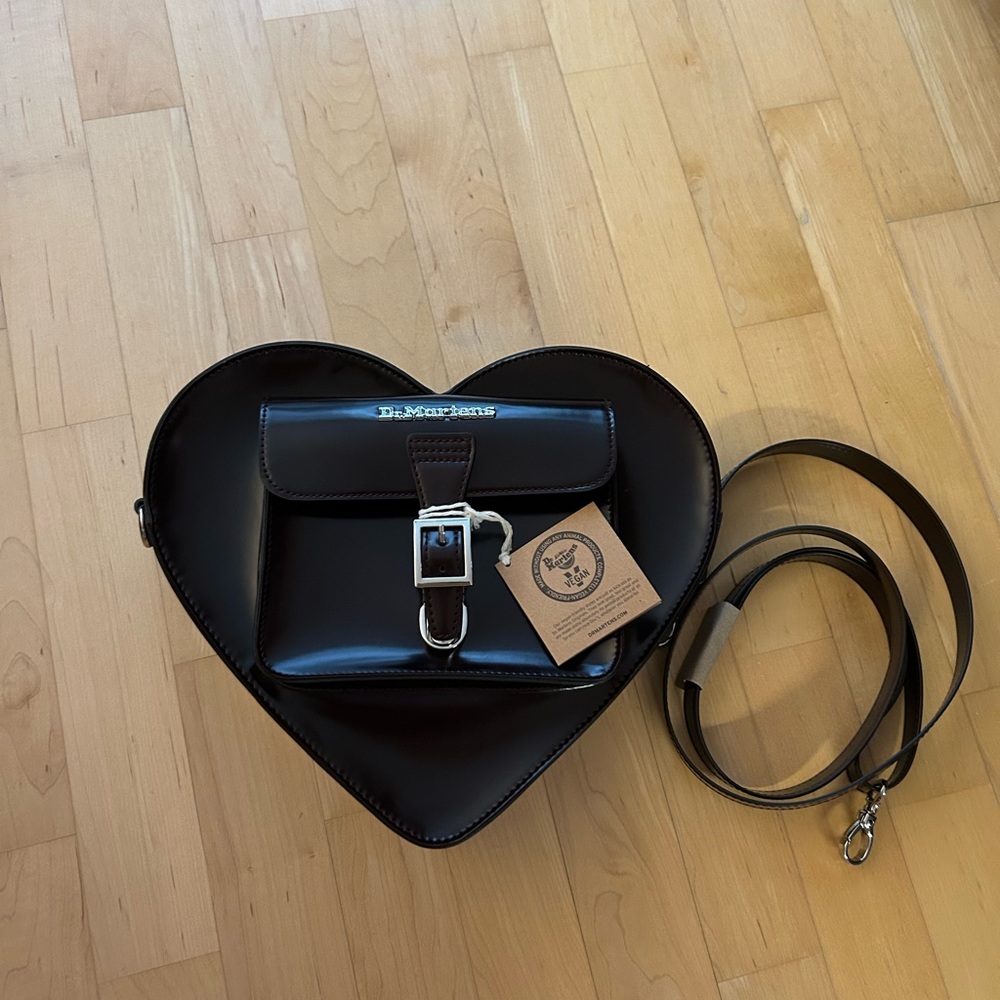 Dr. Martens heart shaped purse